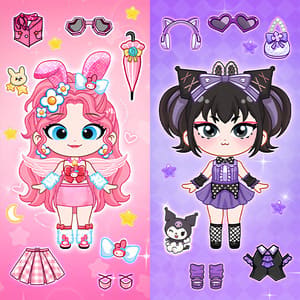 2 Player Games - Princess Design Party