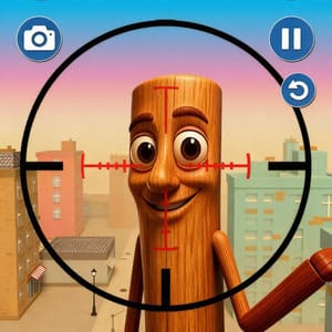 Giant Wanted Brainrot Shooter