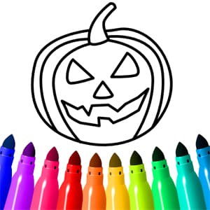 Halloween Coloring Book