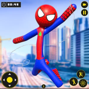 Stickman Warriors Superhero Fight