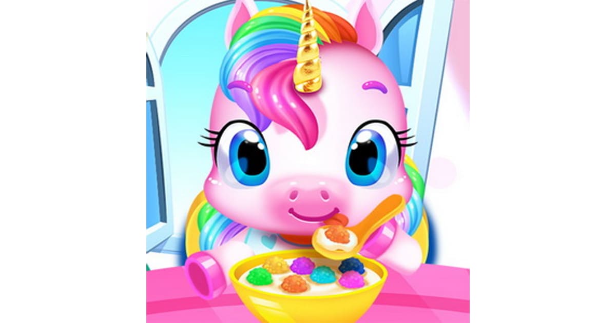 Magical Unicorn Pet Care Play on